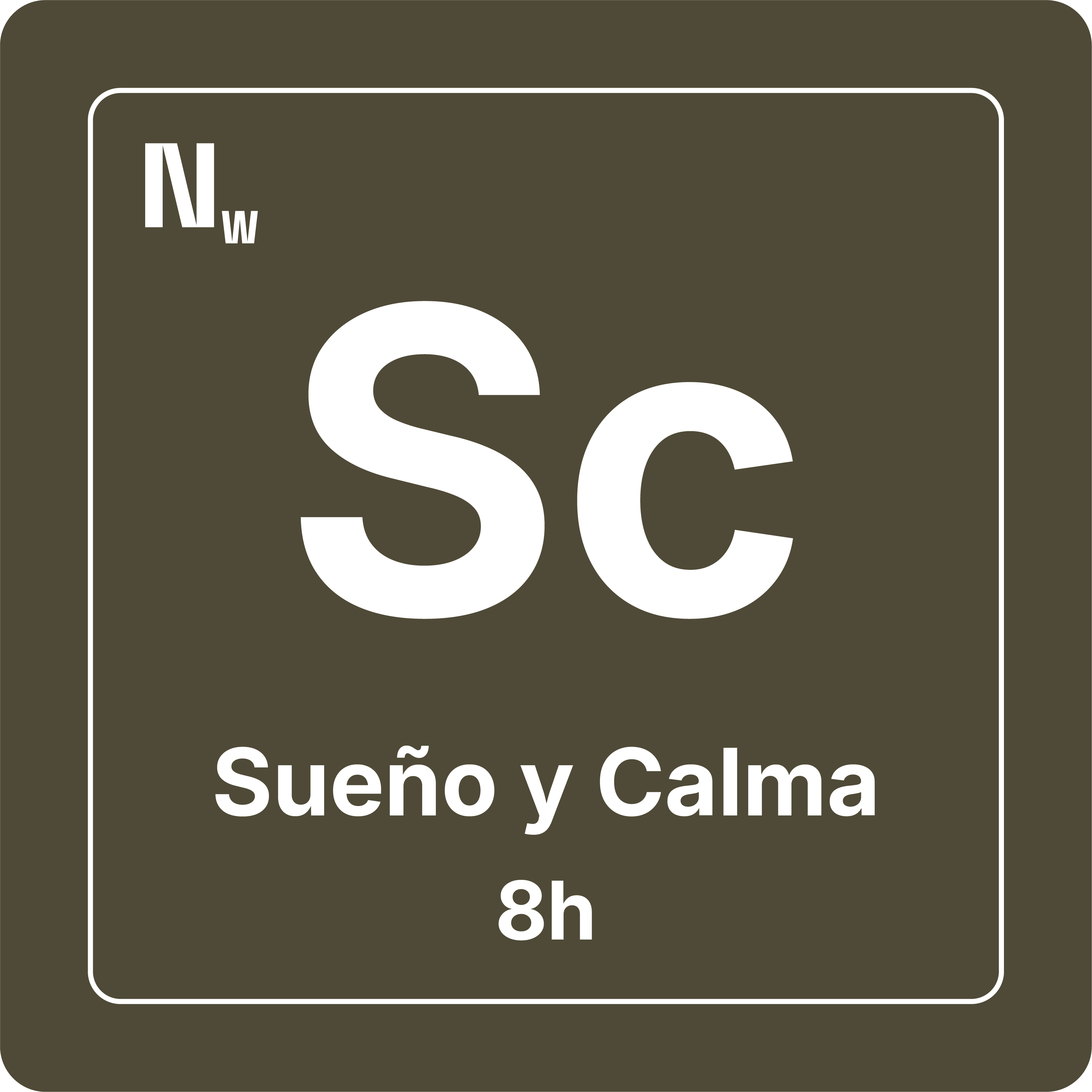 Sueño y calma